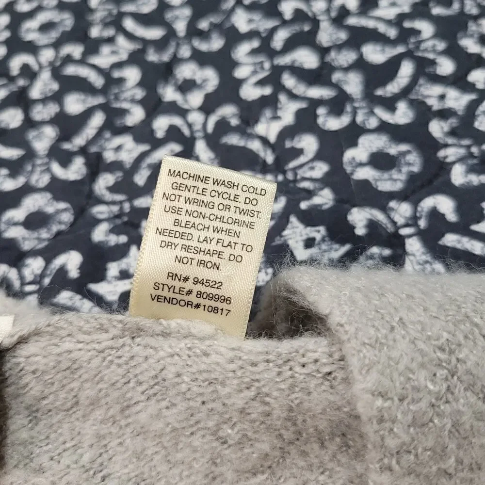 NWOT Daytrip Striped Color Block Butter Soft Fuzzy Casual Comfy Long Cardigan - Picture 5 of 5